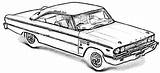 Ford Coloring Explorer Galaxie Pages Template Sketch Drawings sketch template