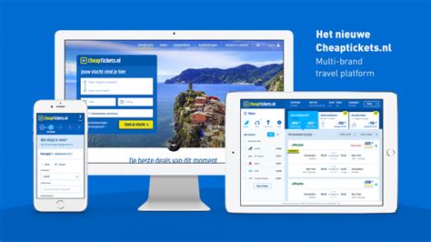 het nieuwe cheapticketsnl multi brand travel platform emerce eguide