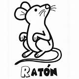 Bosque Ratoncito Ratón Rana Rato Bonito Colorar sketch template