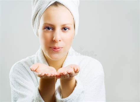 flying kiss stock image image  adult close bodycare