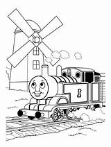 Thomas Coloring Friends Pages Kids Print Children sketch template