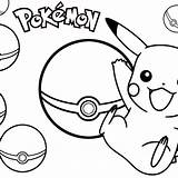 Pikachu Coloring Pokemon Pkemon Nature Pokeball Pages Golduck sketch template