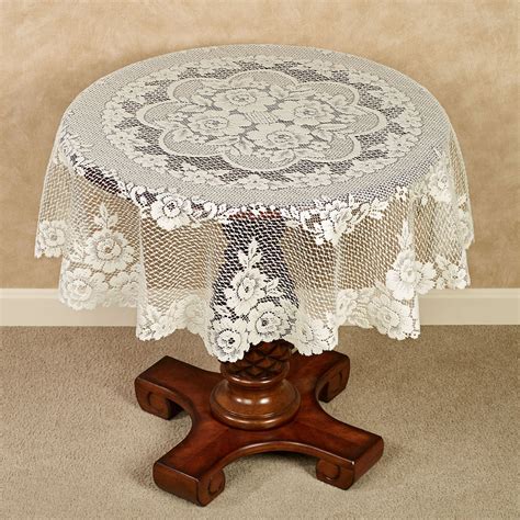 victorian lace table linens
