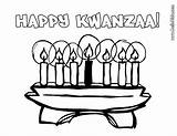 Kwanzaa sketch template