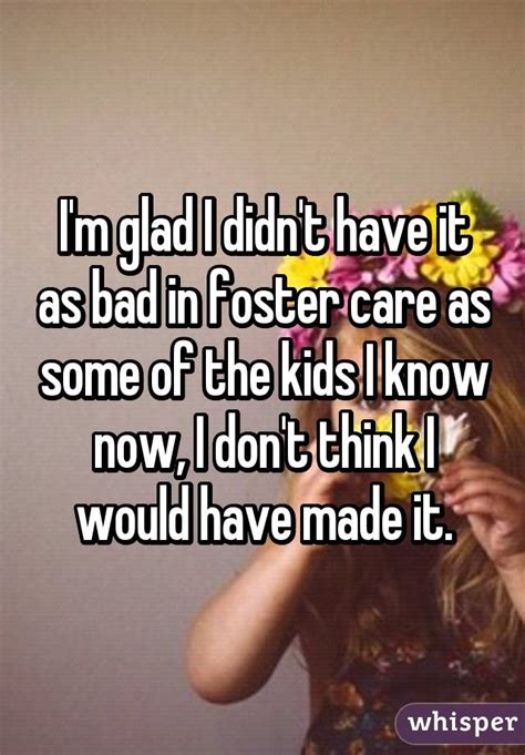 brutally honest confessions from people who have been in foster care