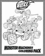 Blaze Monster Coloring Pages Truck Machines Colouring Print Getcolorings Rocks Cartoon Printable Getdrawings sketch template