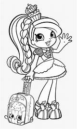 Shopkins Coloring Pages Girls Shoppies Girl Fancy Excelent Shopkin Iiris Clipart Pngitem Resolution Size Popular Clipartkey Transparent sketch template