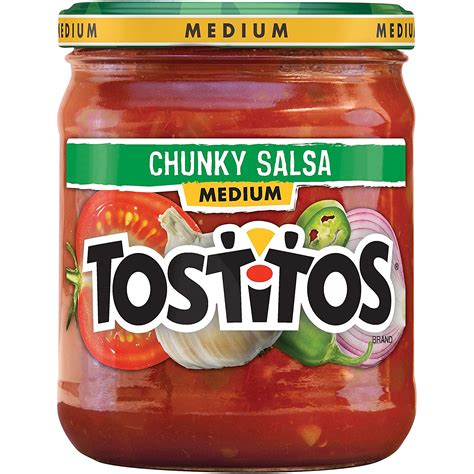 tostitos dip chunky salsa medium 15oz