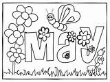 Coloring May Pages Sheets Kids Colouring Color Printable Month Spring Bestcoloringpagesforkids Months Year Garden Print Flower Calendar Monthly Printables Covers sketch template