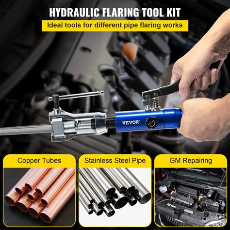 vevor hydraulic flaring tool kit double flaring tool