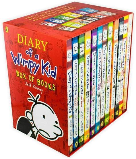 diary   wimpy kid series collection  books set paperback jeff buy diary   wimpy kid