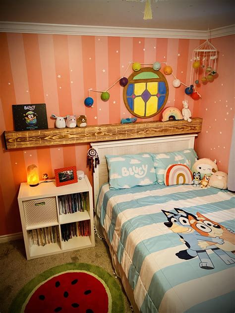 daughters bluey themed room rbluey