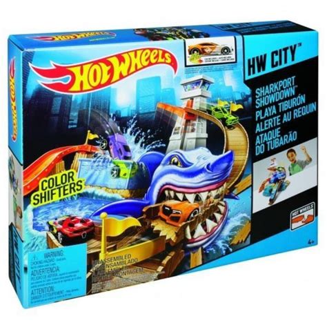 hot wheels sharkport showdown race boosted cars hot wheels toys