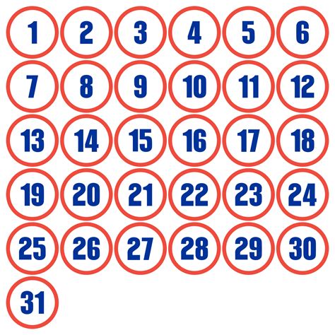 images  seasonal printable calendar numbers vrogueco