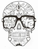 Graffiti Skull Characters Drawing Mask Gas Drawings Girl Clipart Cliparts Make Cool Library Related Alive Collection Inspirational sketch template