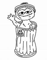 Oscar Grouch Coloring Sesame Street Color Pages Print Designlooter Luna Printable Getcolorings Getdrawings 777px 06kb sketch template