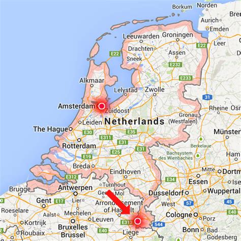 kaart nederland maastricht vogels