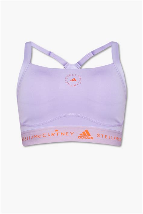 purple sports bra  logo adidas  stella mccartney vitkac germany