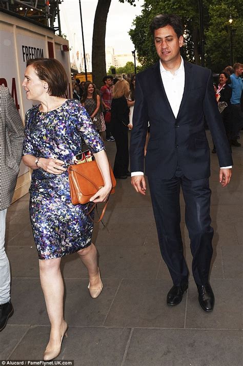 ed miliband and wife justine thornton go on nightout to see 1984 play daily mail online