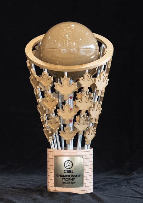 cebl unveils championship trophy
