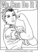 Coloring Pages Do Book Sheets Riveter Rosie Choose Board Printable Printables sketch template