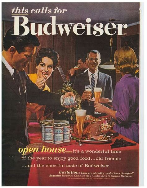 pin by jerry piotrowski on beer cans and ads budweiser