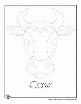 Cow Tracing Worksheet Letter Kids Activities Worksheets Crafts Word sketch template