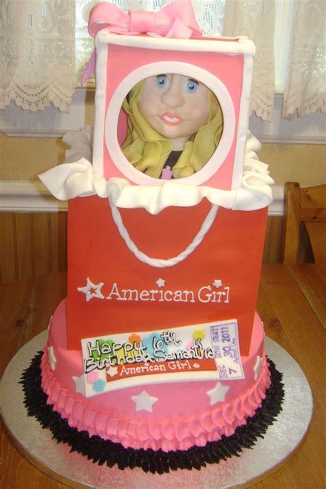american girl doll cake