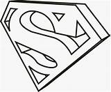 Superman Logo Pages Coloring Super Simbolo Template Homem Getcolorings Superhero Color Printable sketch template