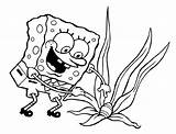 Coloring Bob Sponge Spongebob Child sketch template