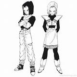 Dbz Lineart Xcolorings sketch template