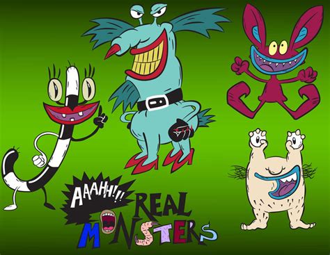 aaahh real monsters  luvsketch  deviantart