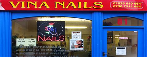 nail salons  macclesfield cheshire vina nails home