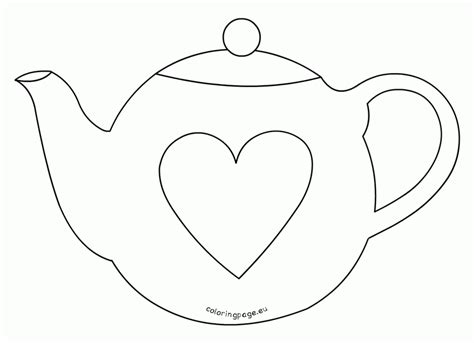 teapot template  printable printable world holiday