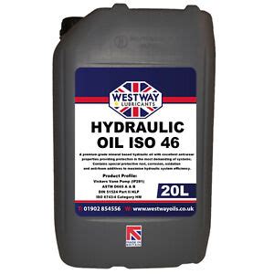 hydraulic oil  fluid  hlp  westway high grade  litres iso  din  ebay