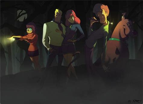 Scooby Doo Crew By Coran Kizer Stone Colour By