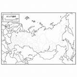 Russia Thumbnail Map Blank sketch template