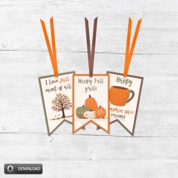 printable fall gift tags  autumn parties  thanksgiving happy