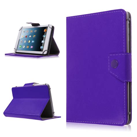 leather case stand cover  universal android tablet pc       ebay