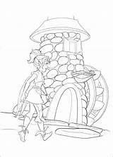 Coloring Pirate Fairy Pages Books sketch template