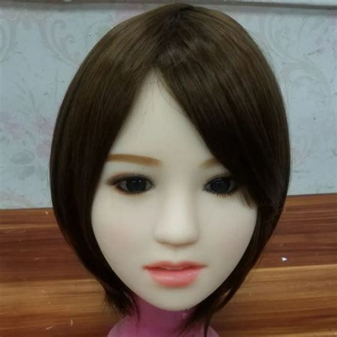 56 Japanese Girl Silicone Sex Doll Head Suit For 135cm 140cm 148cm