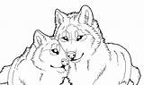 Wolf Lineart Drawing Coloring Couple Anime Pages Outline Template Deviantart Line Paint Ms Werewolf Getdrawings sketch template