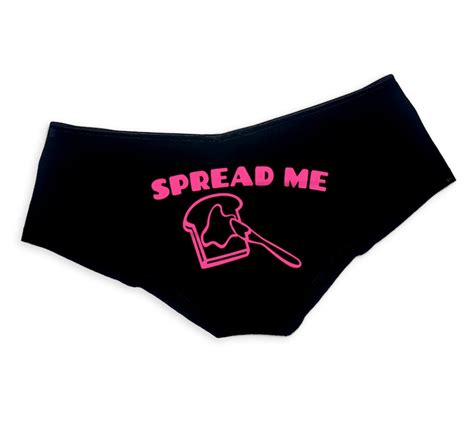 Spread Me Panties Funny Sexy Slutty Panties Booty Bachelorette Etsy