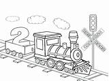 Train Coloring Pages Kids Getcolorings Steam Engine sketch template