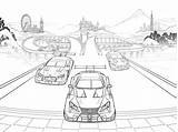 Colouring Lexus Racing Car Cars Lc Own Super Dtm Gt sketch template