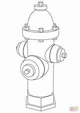 Hydrant Fire Coloring Drawing Pages Printable Template Sketch Getdrawings Paintingvalley Colouring sketch template