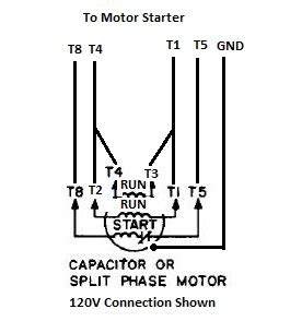 assistance wiring dayton continuous  hp motor