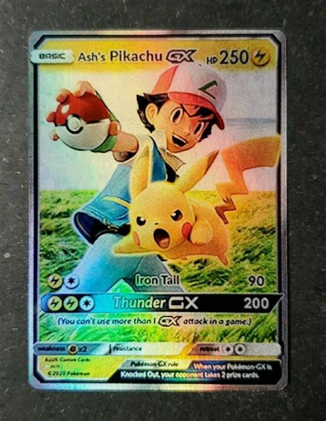 ash pikachu card printable cards