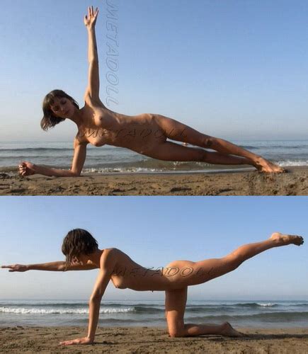skinny teen girl nude beach workout