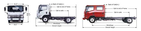 isuzu npr gas cab chassis specifications husky trucks isuzu